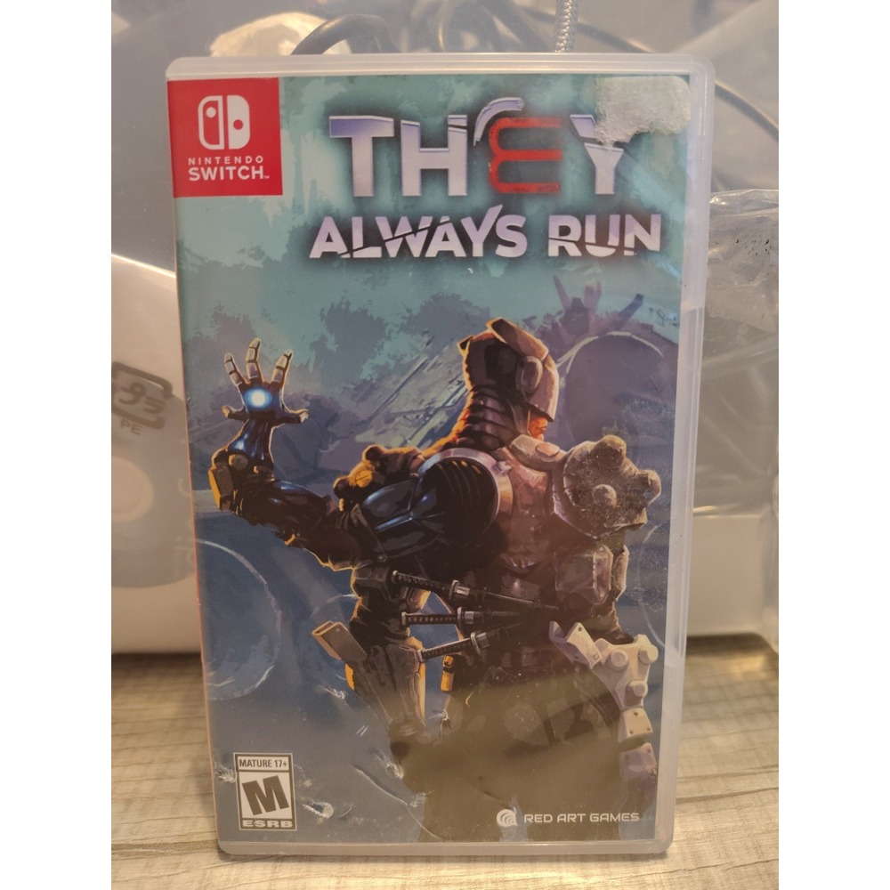 They Always Run - Nintendo Switch Hidden Gem 2d Platformer Sci Fi Cyberpunk